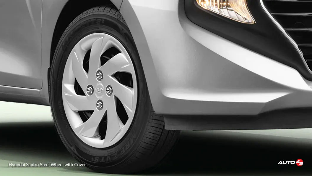 Hyundai Santro Steel Wheel with Cover