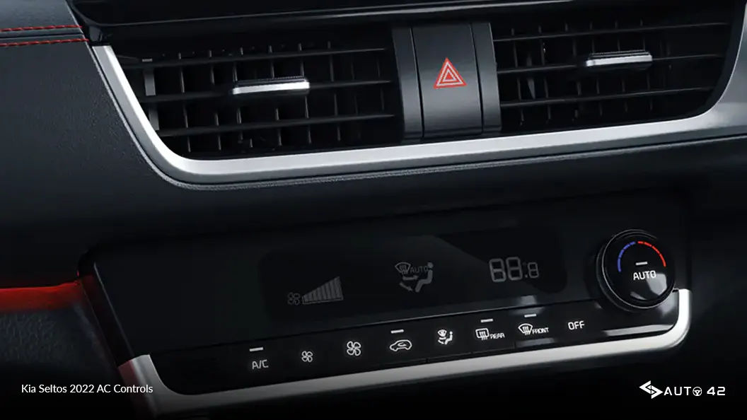 Kia Seltos 2022 AC Controls