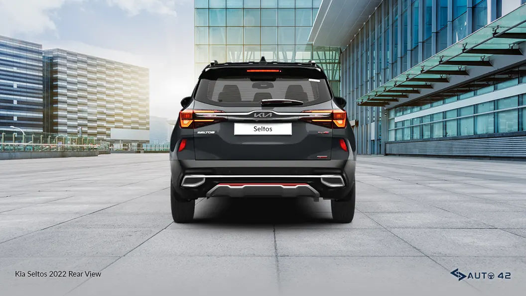 Kia Seltos 2022 Rear View