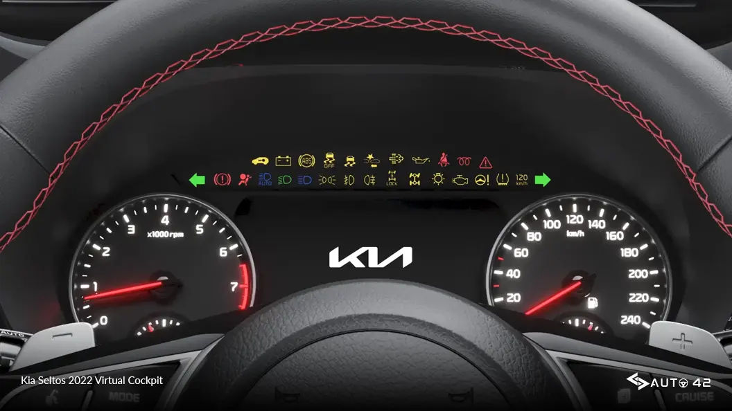 Kia Seltos 2022 Virtual Cockpit