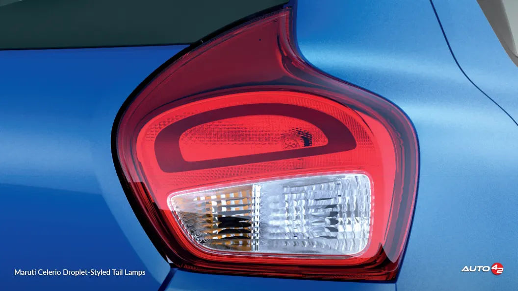 Maruti Celerio Droplet-Styled Tail Lamps