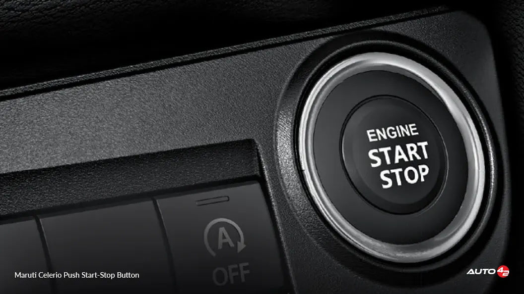 Maruti Celerio Push Start-Stop Button