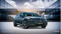 Skoda Superb Front Right Side