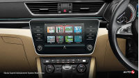 Skoda Superb Infotainment System Main Menu