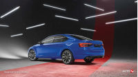 Skoda Superb Rear Left View