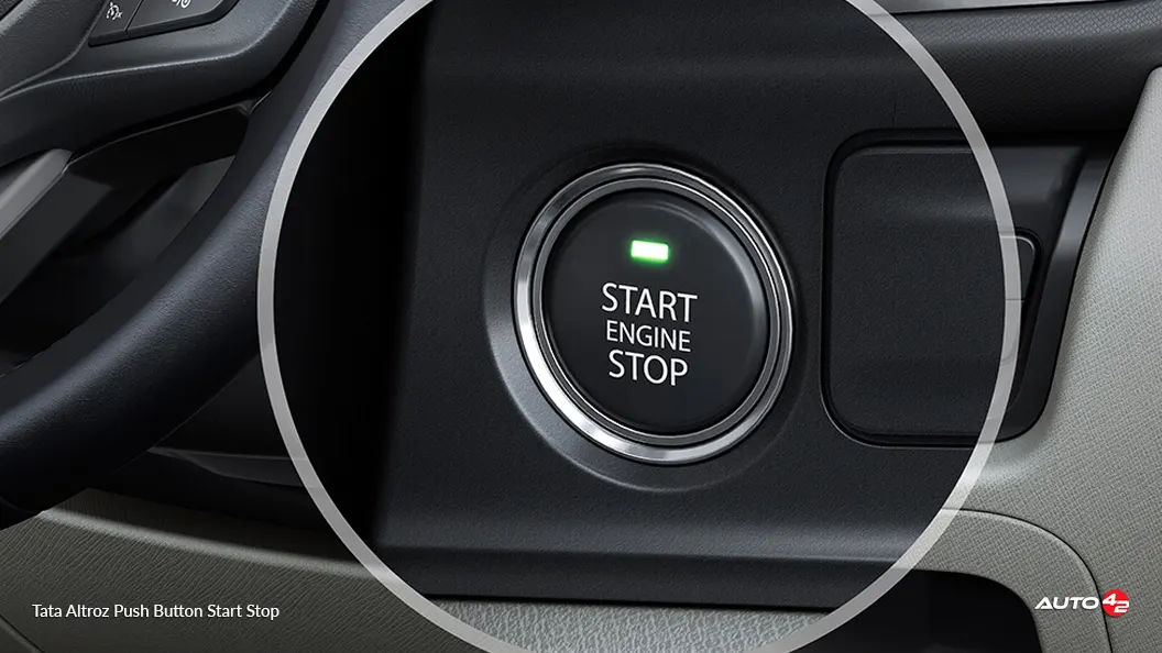 Tata Altroz Push Button Start Stop