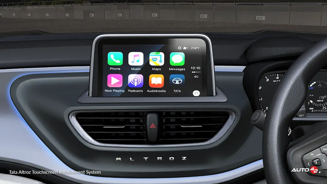 Tata Altroz Touchscreen Infotainment System