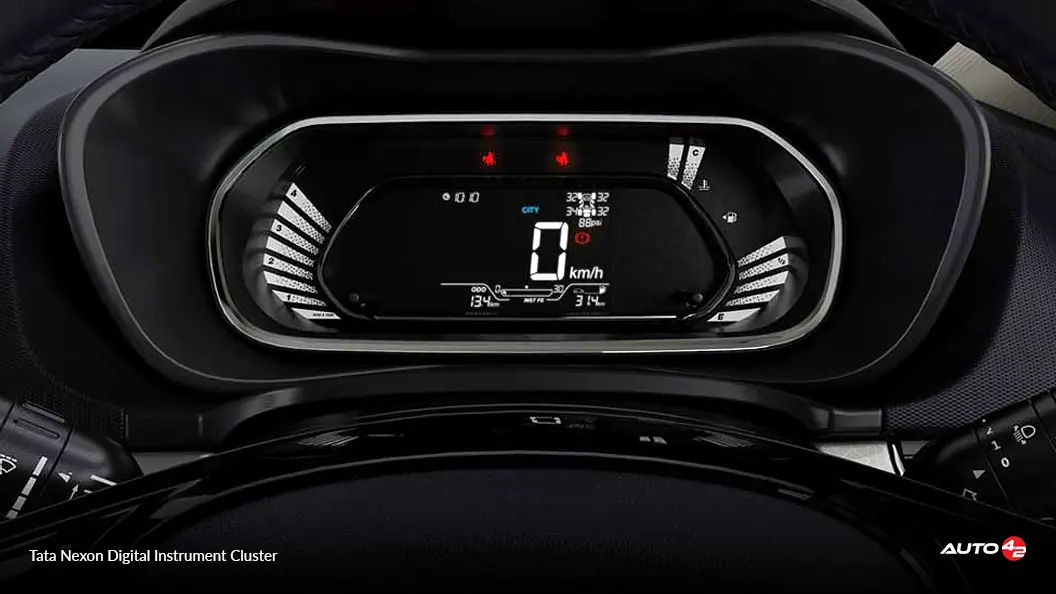 Tata Nexon Digital Instrument Cluster