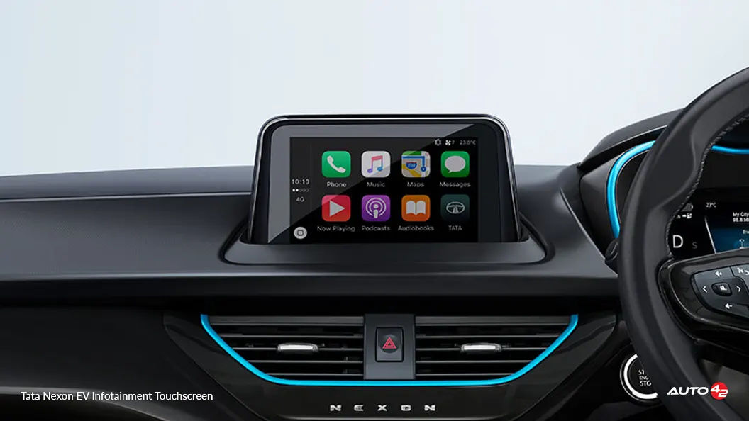 Tata Nexon EV Infotainment Touchscreen