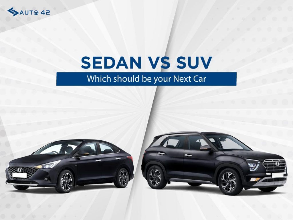 suv vs sedan, sedan vs suv