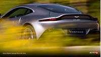 Aston Martin Vantage Rear Left View