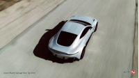 Aston Martin Vantage Rear Top View