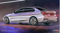 BMW 3 Series Gran Limousine Rear Left Side