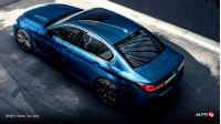 BMW 5 Series Top View
