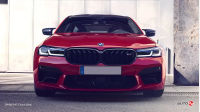 BMW M5 Front View