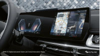 BMW X1 Digital Instrument Cluster and Central Information Display