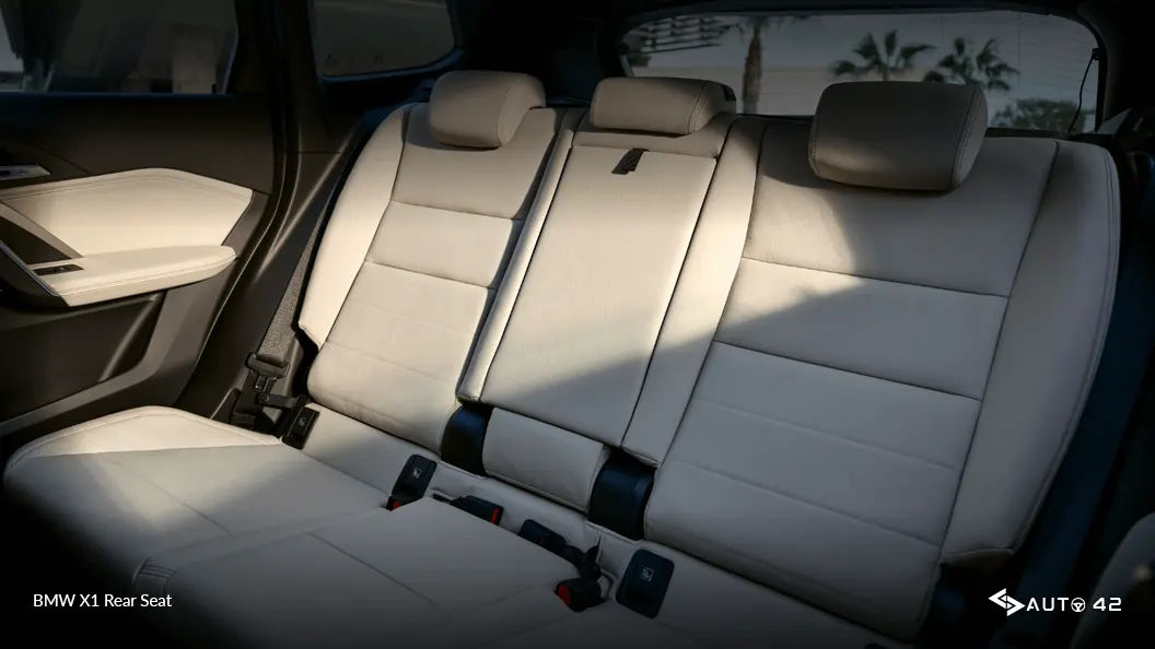 BMW X1 Rear Seat