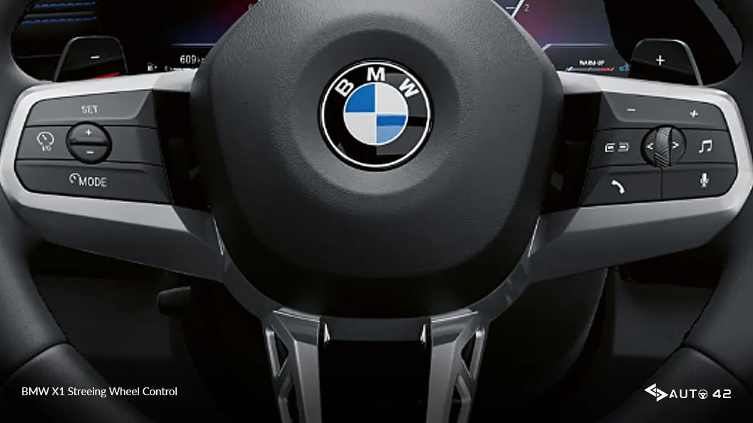 BMW X1 Streeing Wheel Control