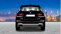 BMW X3 Rear View