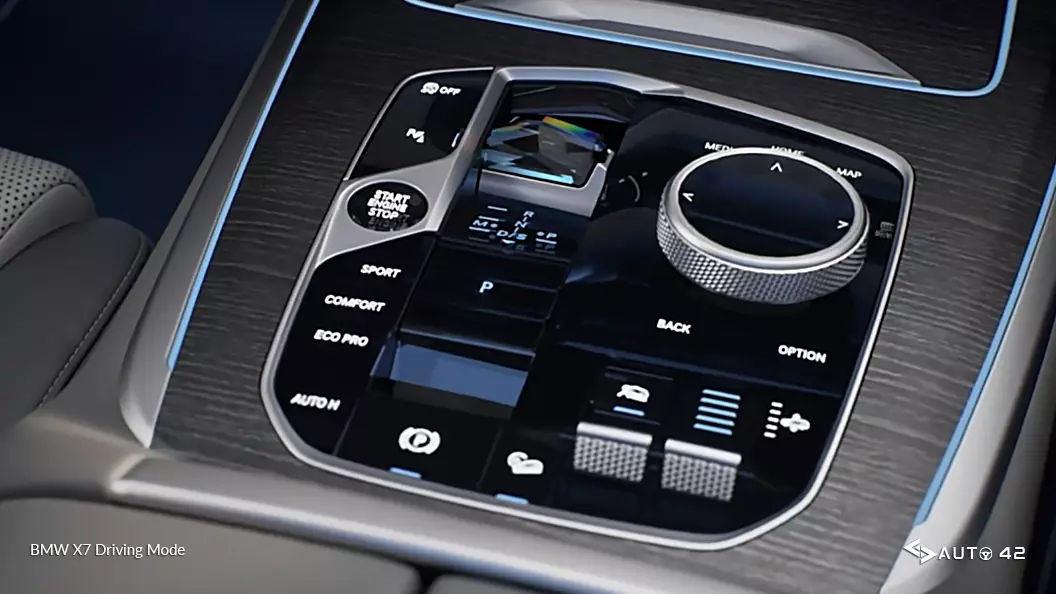 BMW X7 Driving Mode