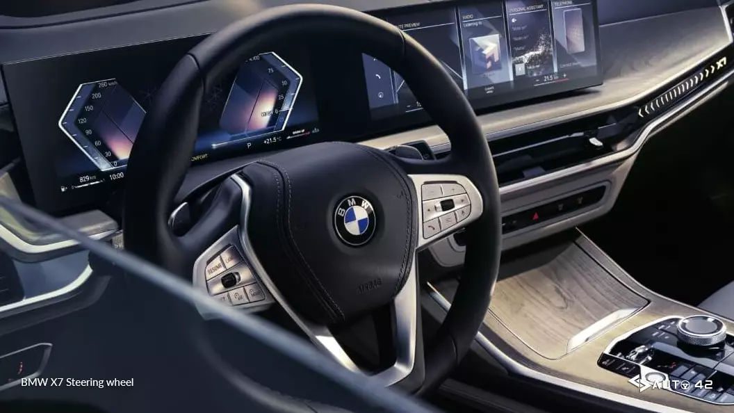 BMW X7 Steering wheel