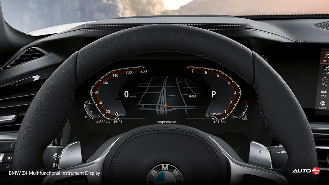 BMW Z4 Multifunctional Instrument Display