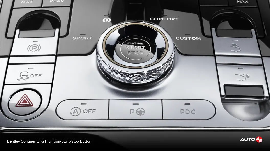 Bentley Continental GT Ignition-Start-Stop Button