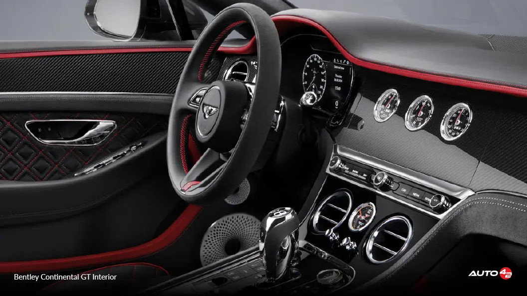 Bentley Continental GT Interior1