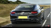 Bentley Continental GT Rear View
