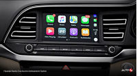 Hyundai Elantra Touchscreen Infotainment System