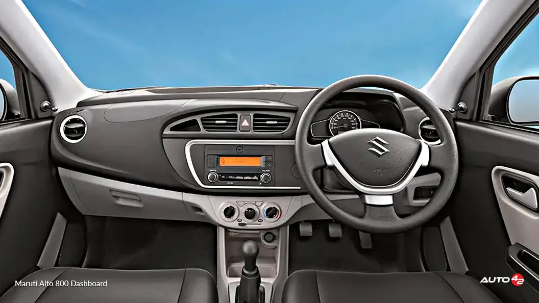 Maruti Alto 800 Dashboard