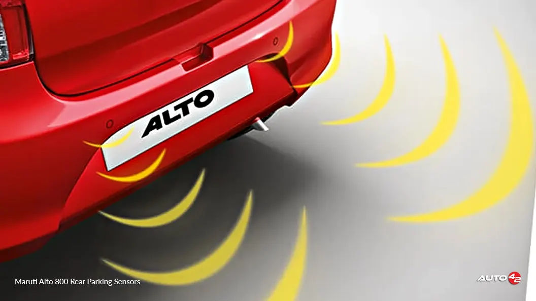 Maruti Alto 800 Rear Parking Sensors