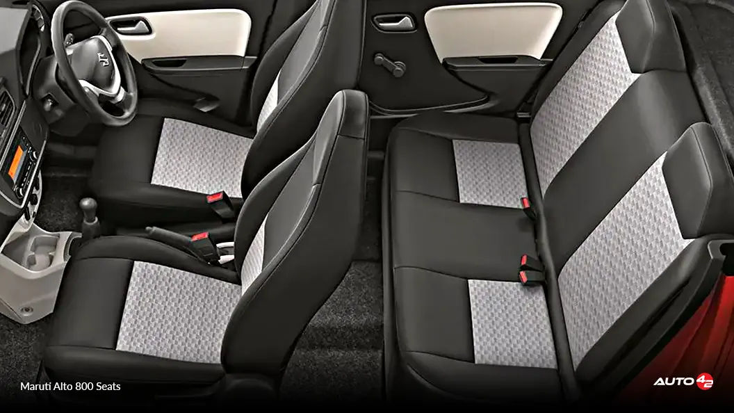 Maruti Alto 800 Seats