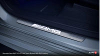 Mercedes-Benz AMG GLE 63 S AMG door sill panels with AMG lettering