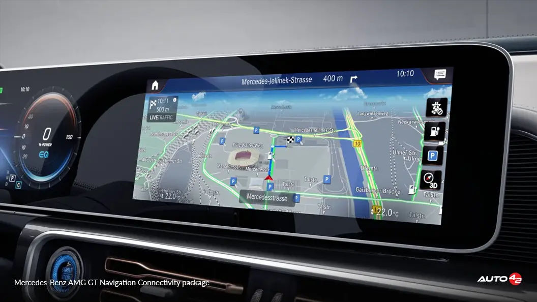 Mercedes-Benz AMG GT Navigation Connectivity package