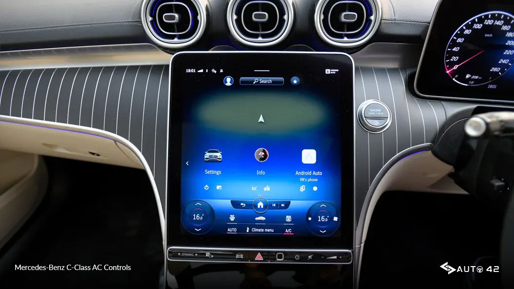 Mercedes-Benz C-Class AC Controls