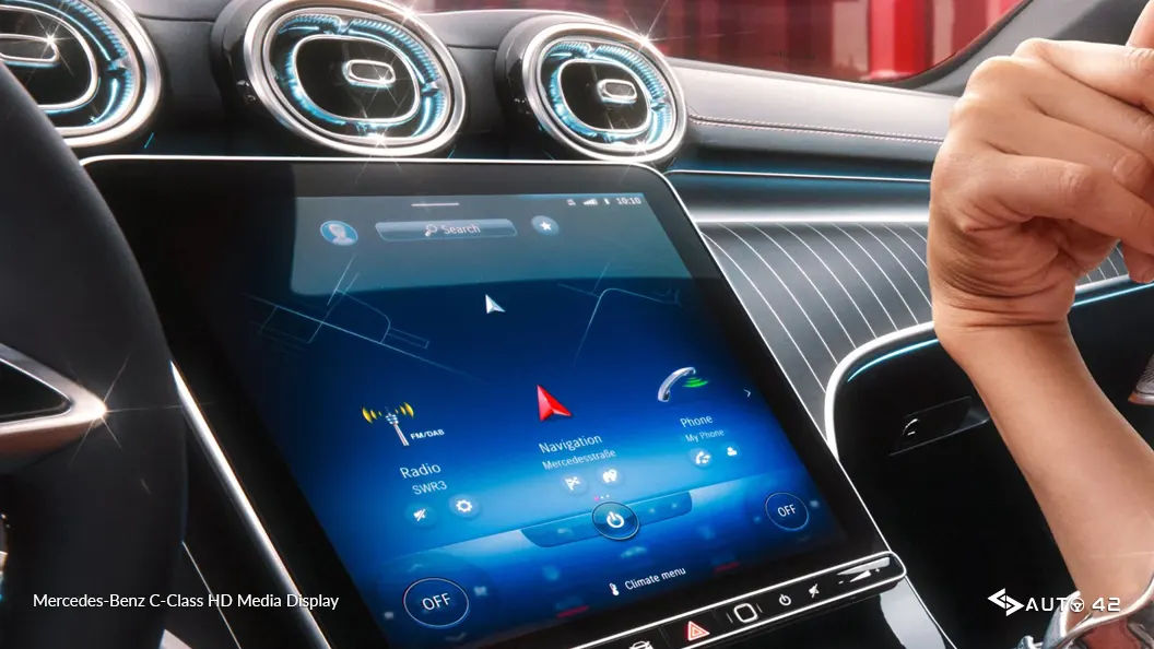 Mercedes-Benz C-Class HD Media Display