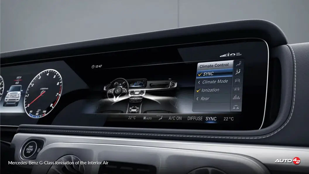 Mercedes-Benz G-Class Ionisation of the Interior Air