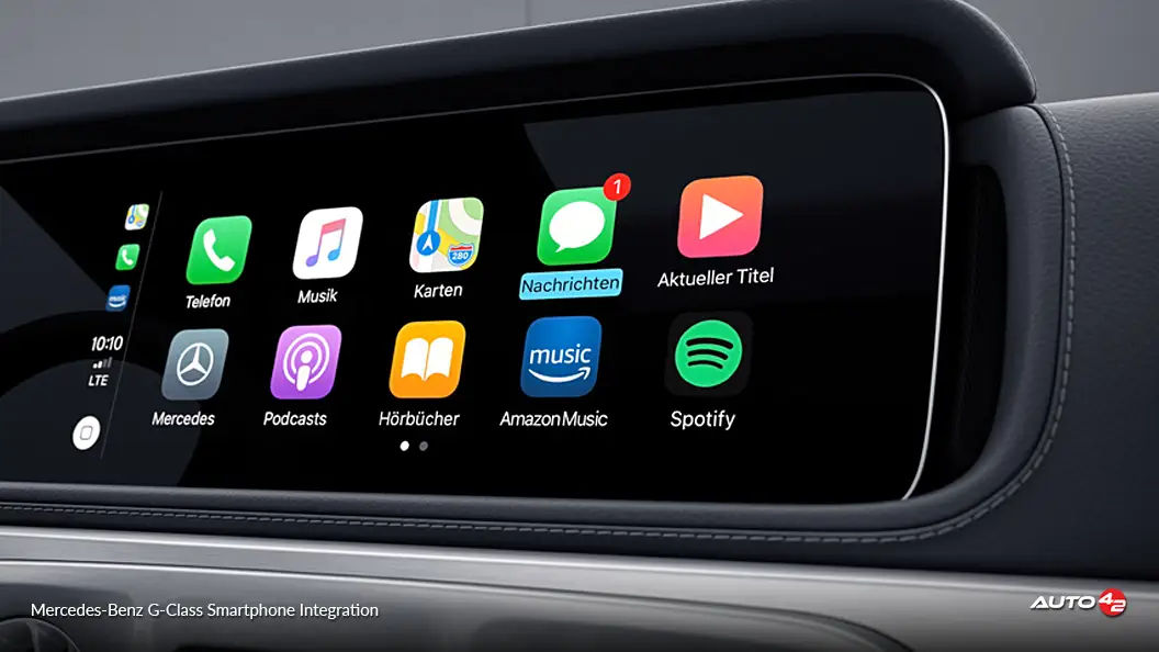Mercedes-Benz G-Class Smartphone Integration