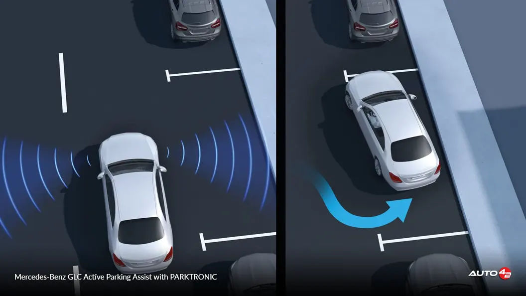 Mercedes-Benz GLC Active Parking Assist with PARKTRONIC