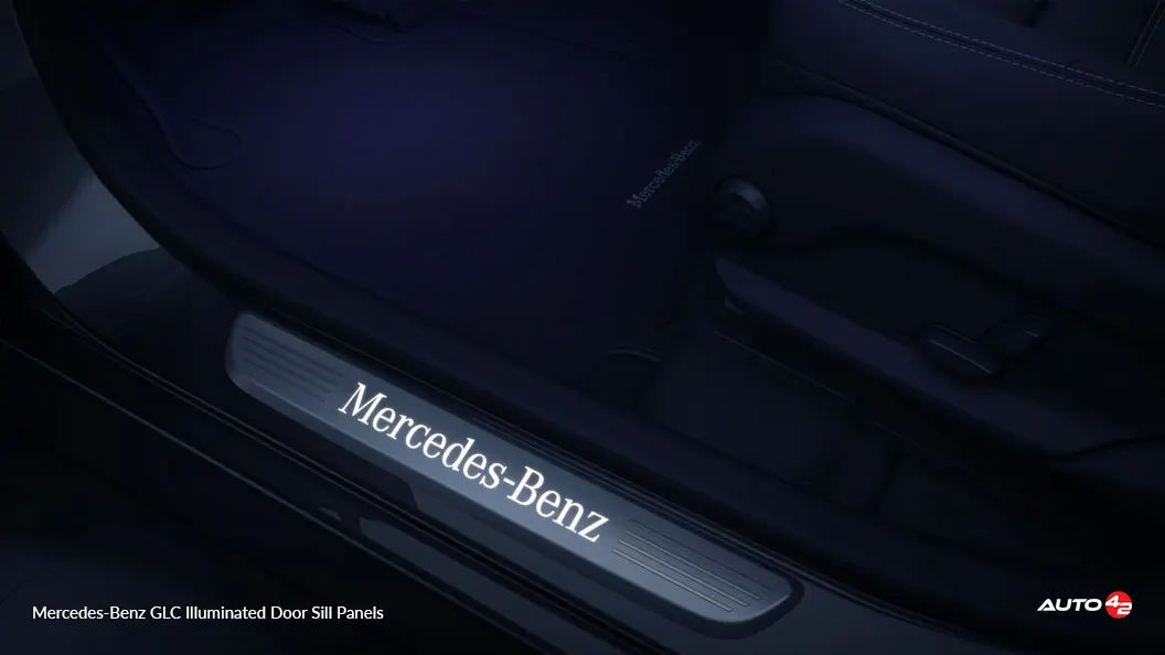 Mercedes-Benz GLC Illuminated Door Sill Panels