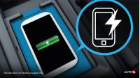 Mercedes-Benz GLE Wireless Charging Front