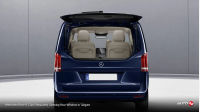 Mercedes-Benz V-Class Separately Opening Rear Window in Tailgate