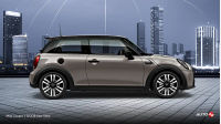 Mini Cooper 3 DOOR Side View