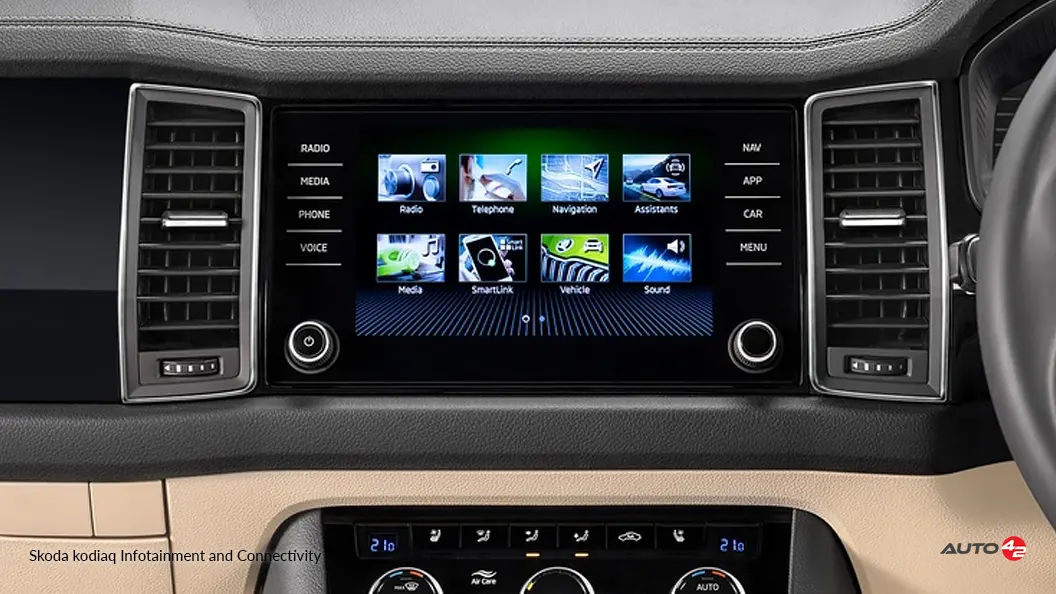 Skoda kodiaq Infotainment and Connectivity