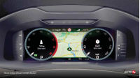 Skoda kodiaq Virtual Cockpit displays