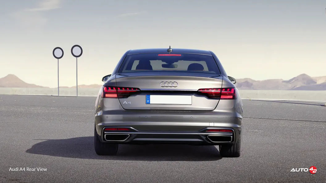 Audi A4 Rear View