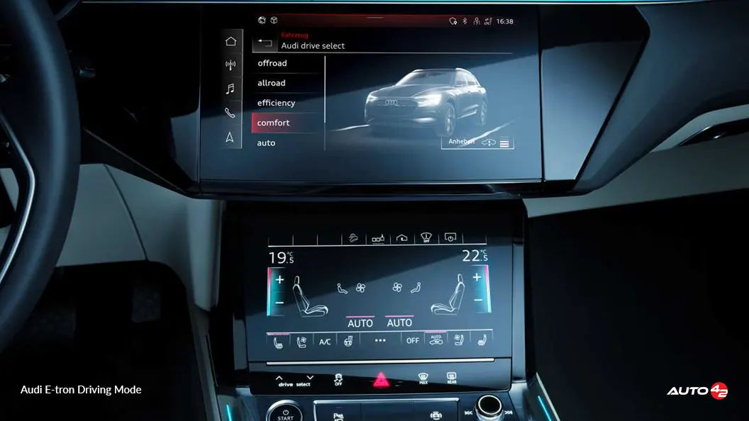 Audi E-tron Driving Mode