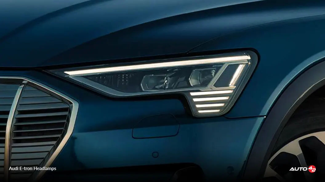 Audi E-tron Headlamps