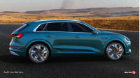 Audi E-tron Side View